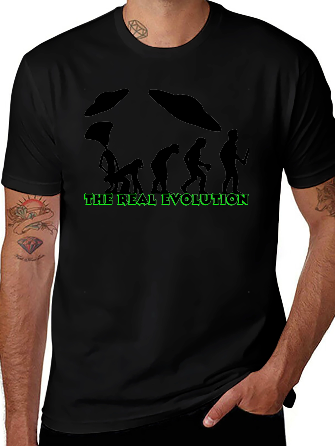 The Real Evolution Graphic T-Shirt