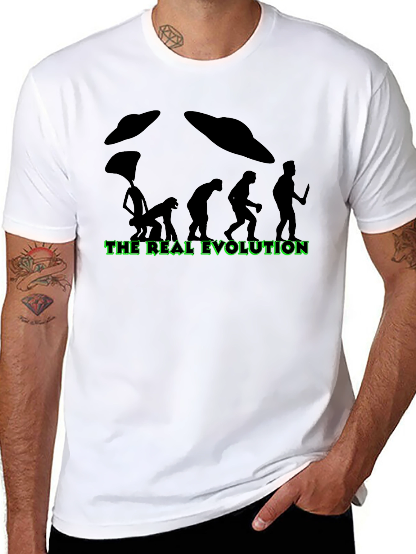 The Real Evolution Graphic T-Shirt