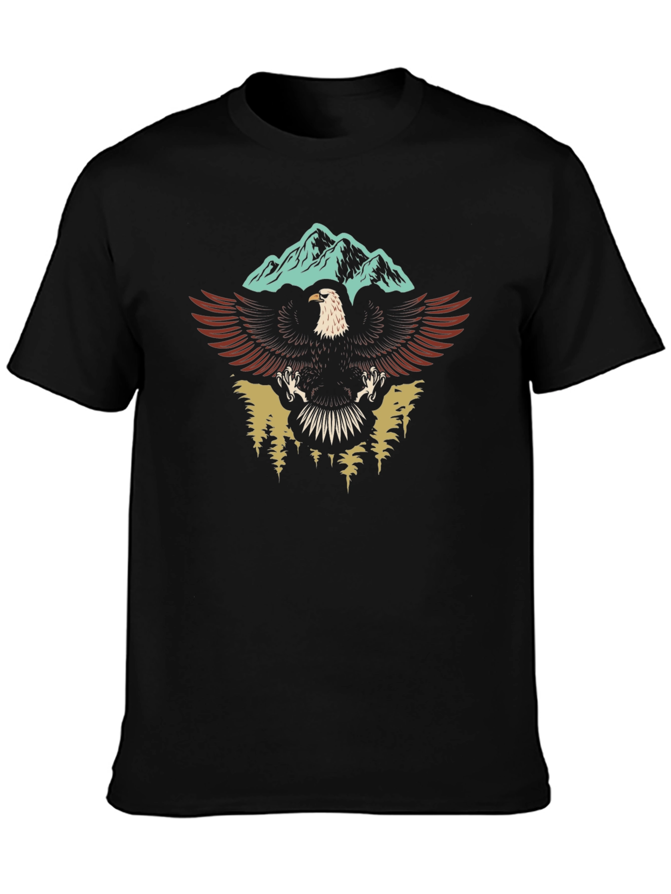 Eagle Mountain Graphic Tee - Black T-Shirt