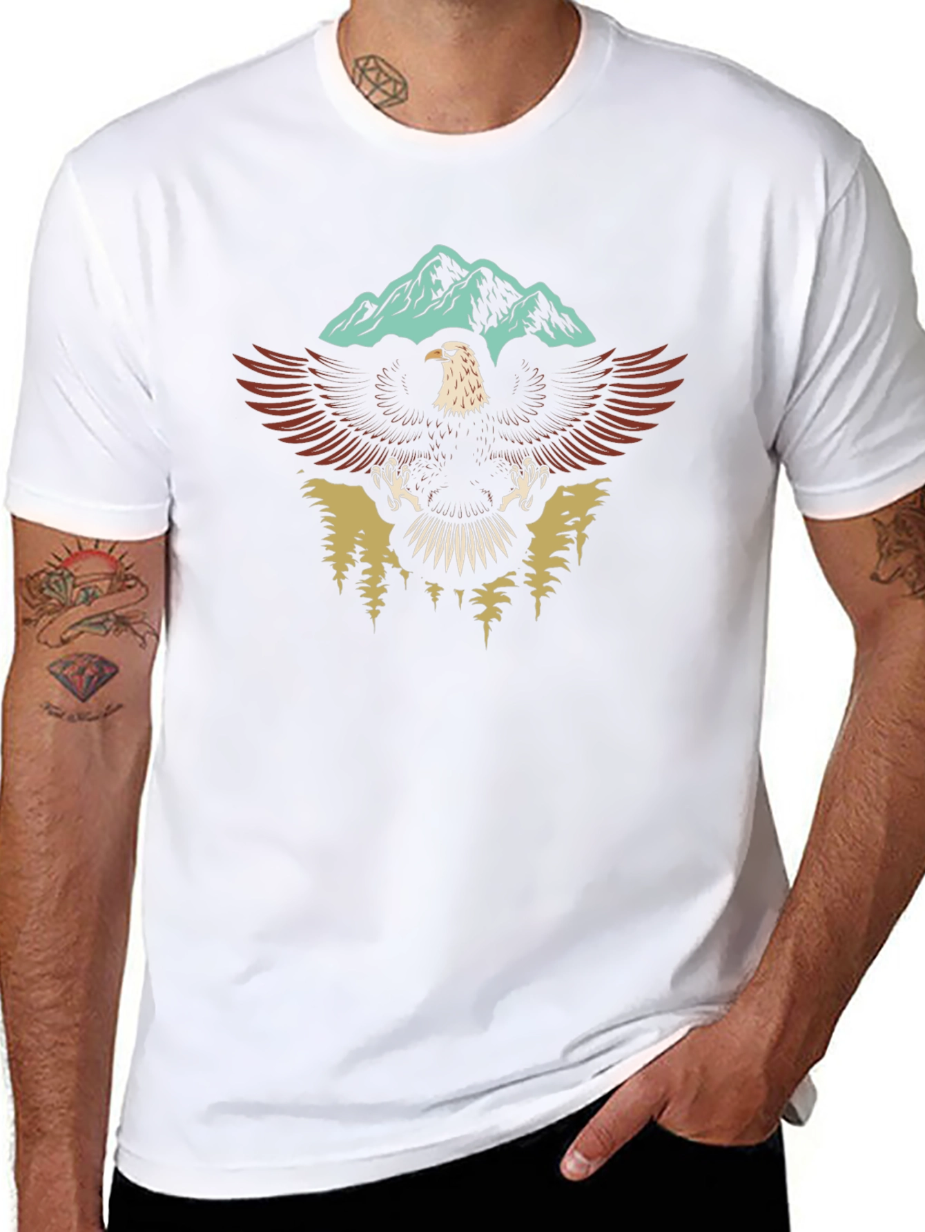 Eagle Mountain Graphic Tee - Black T-Shirt