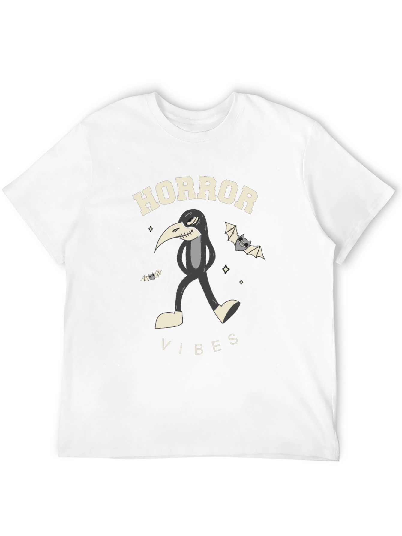 Horror Vibes Black T-Shirt