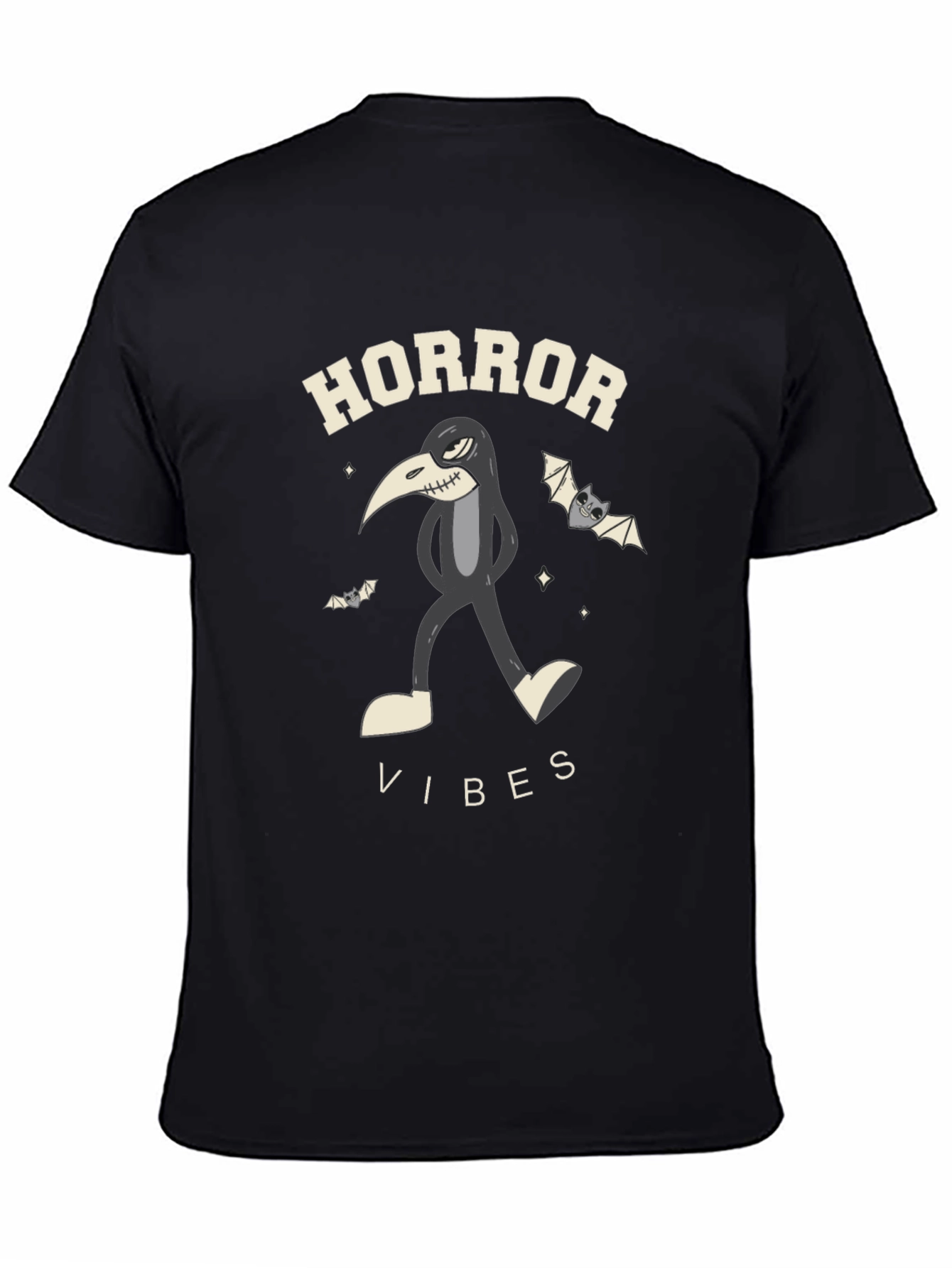 Horror Vibes Black T-Shirt
