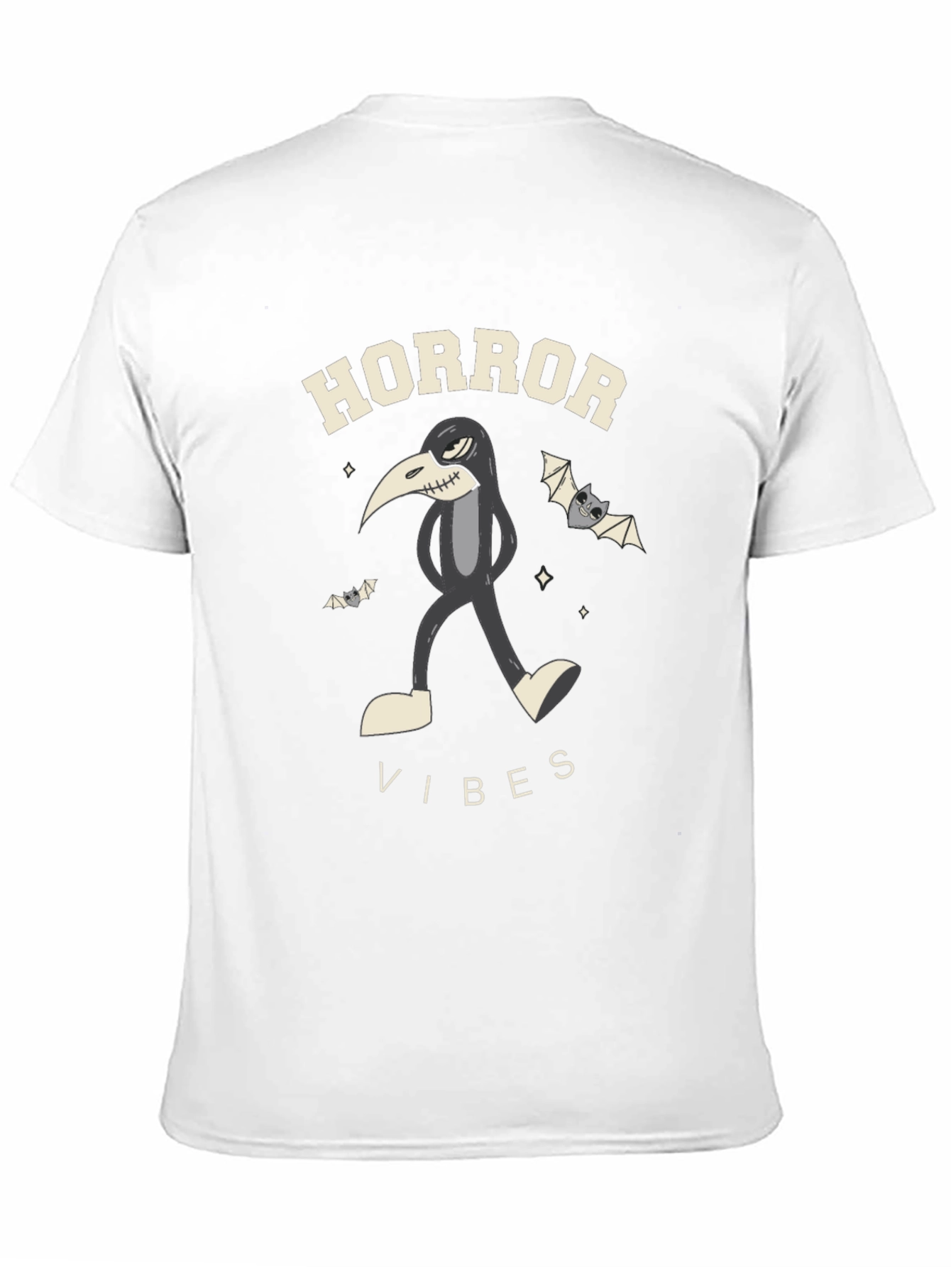 Horror Vibes Black T-Shirt