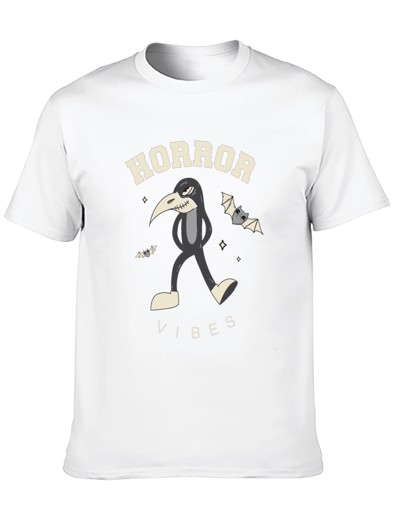 Horror Vibes Black T-Shirt