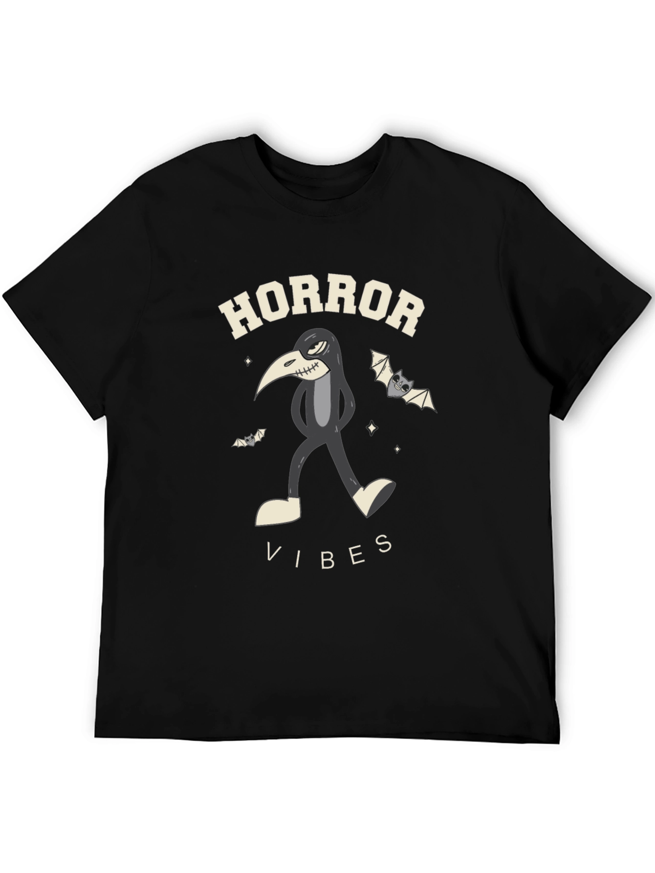 Horror Vibes Black T-Shirt