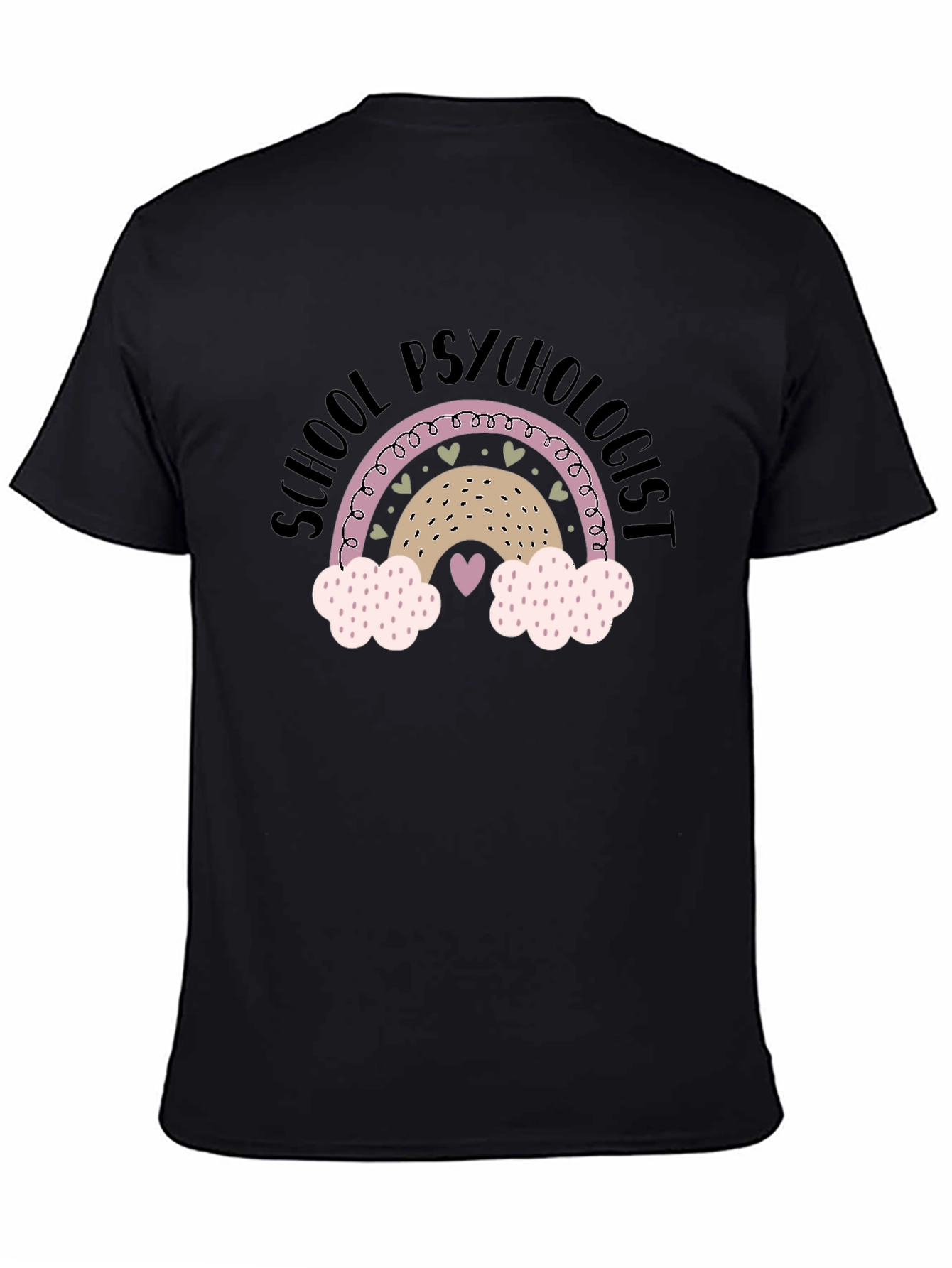 School Psychologist Rainbow T-Shirt