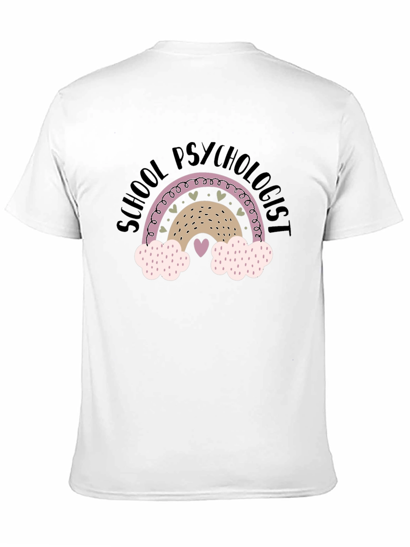 School Psychologist Rainbow T-Shirt