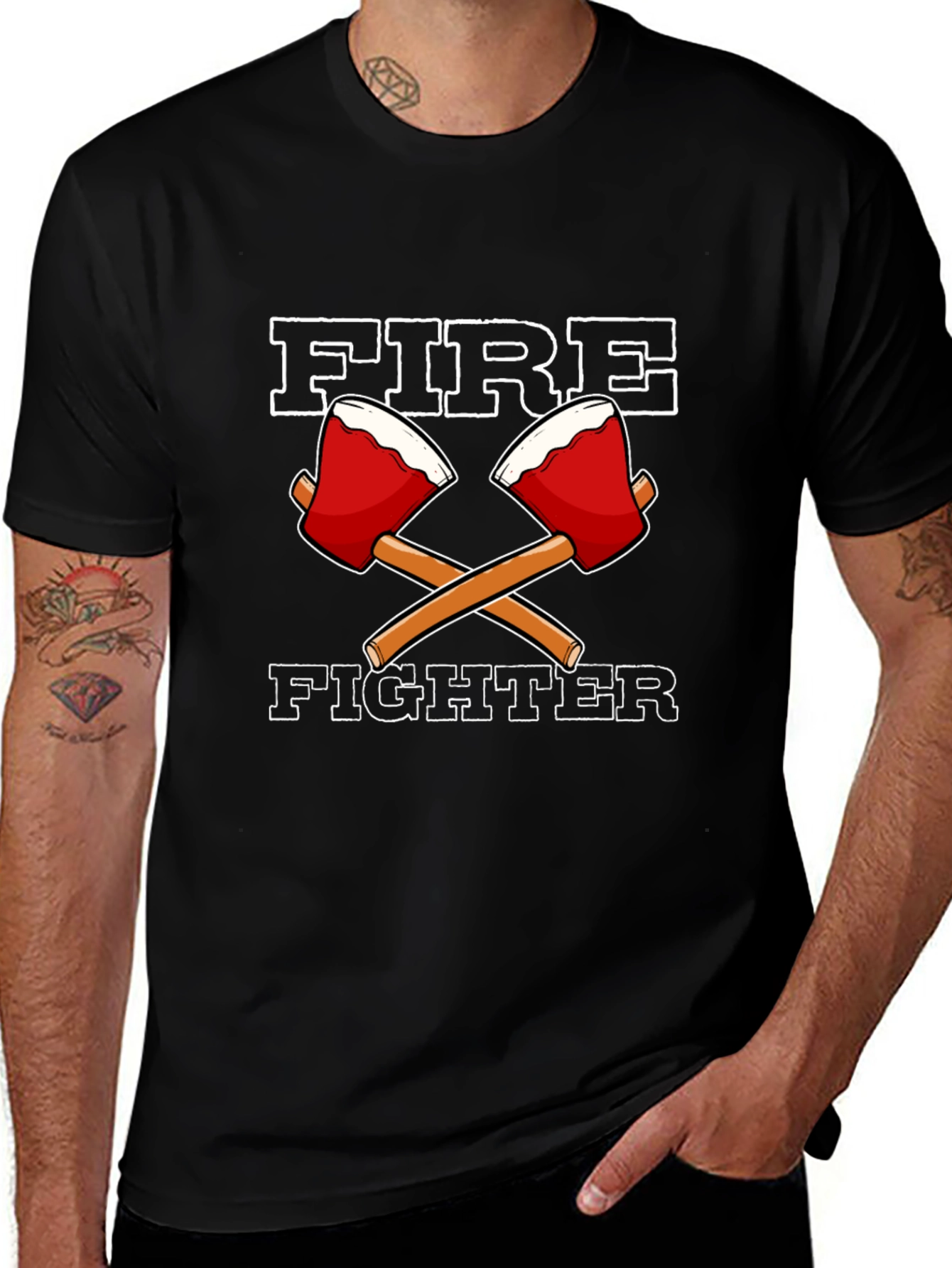 Firefighter Axe T-Shirt