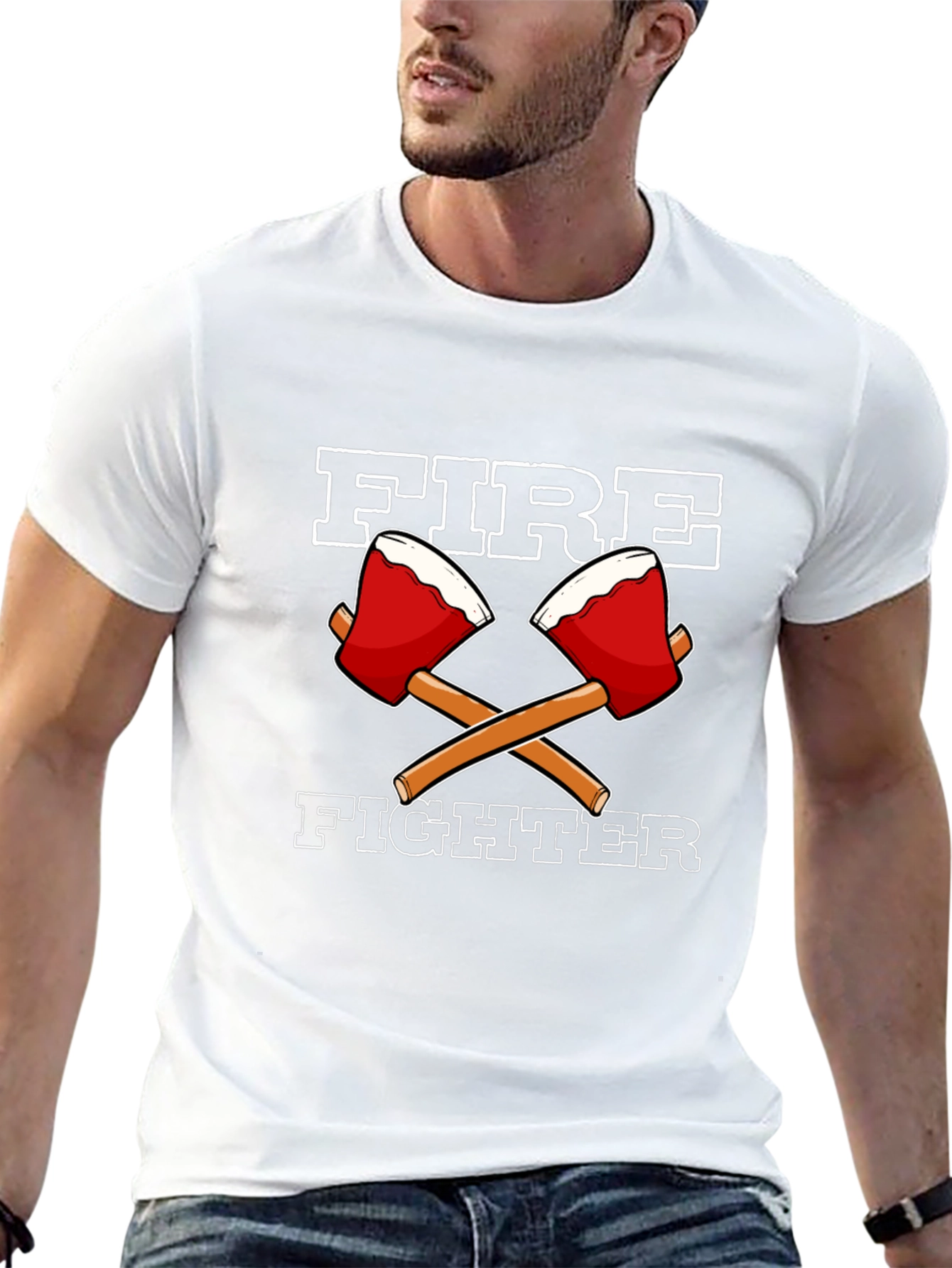 Firefighter Axe T-Shirt