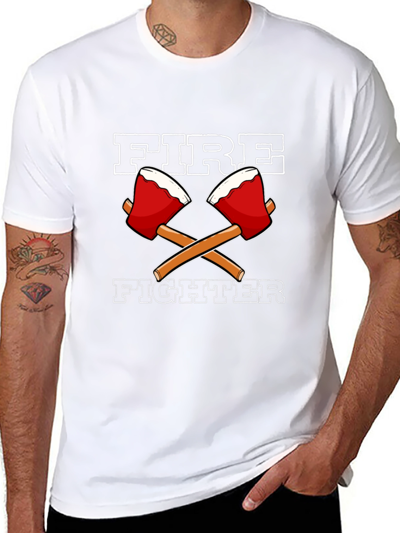 Firefighter Axe T-Shirt