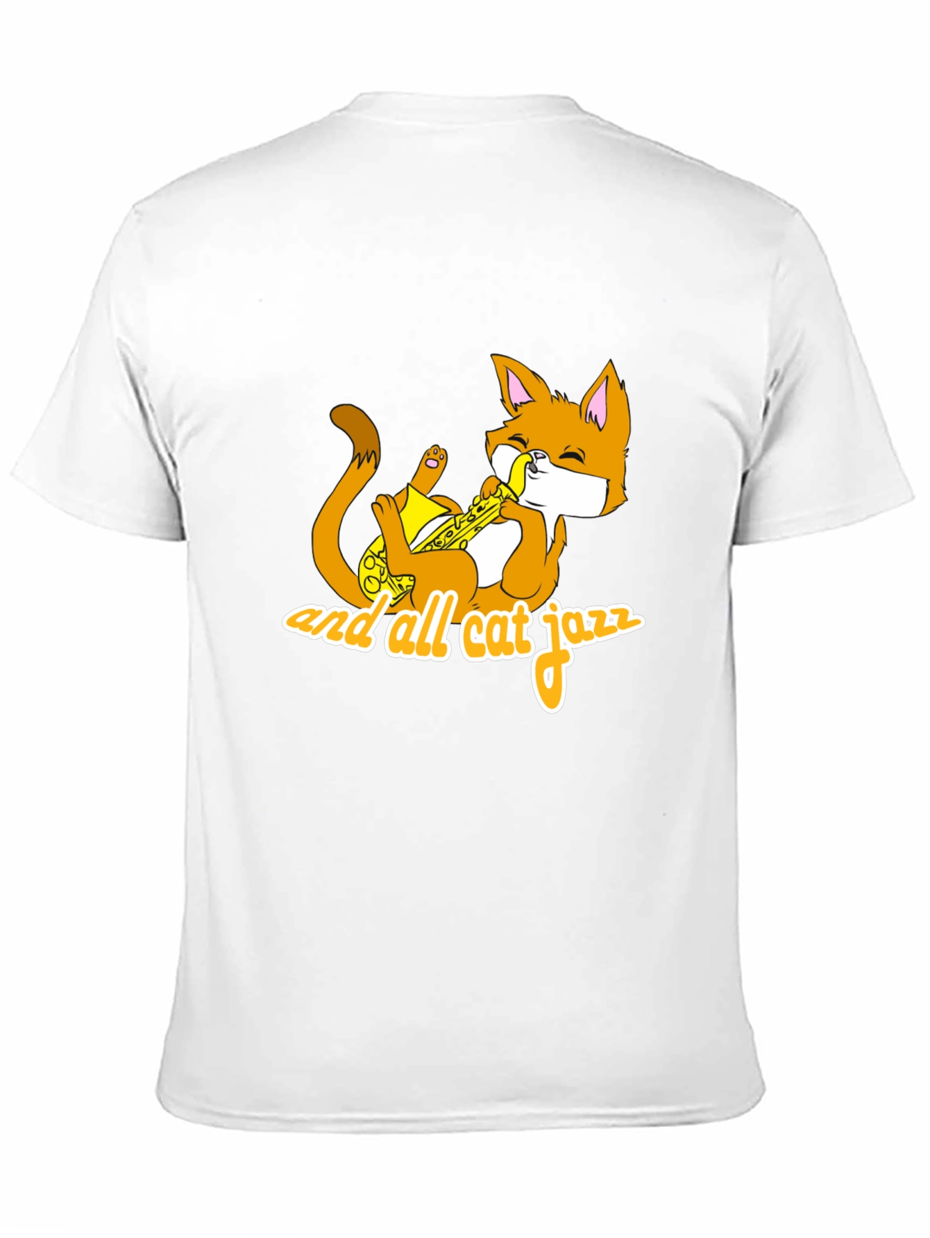 Cool Cat Jazz Black T-Shirt