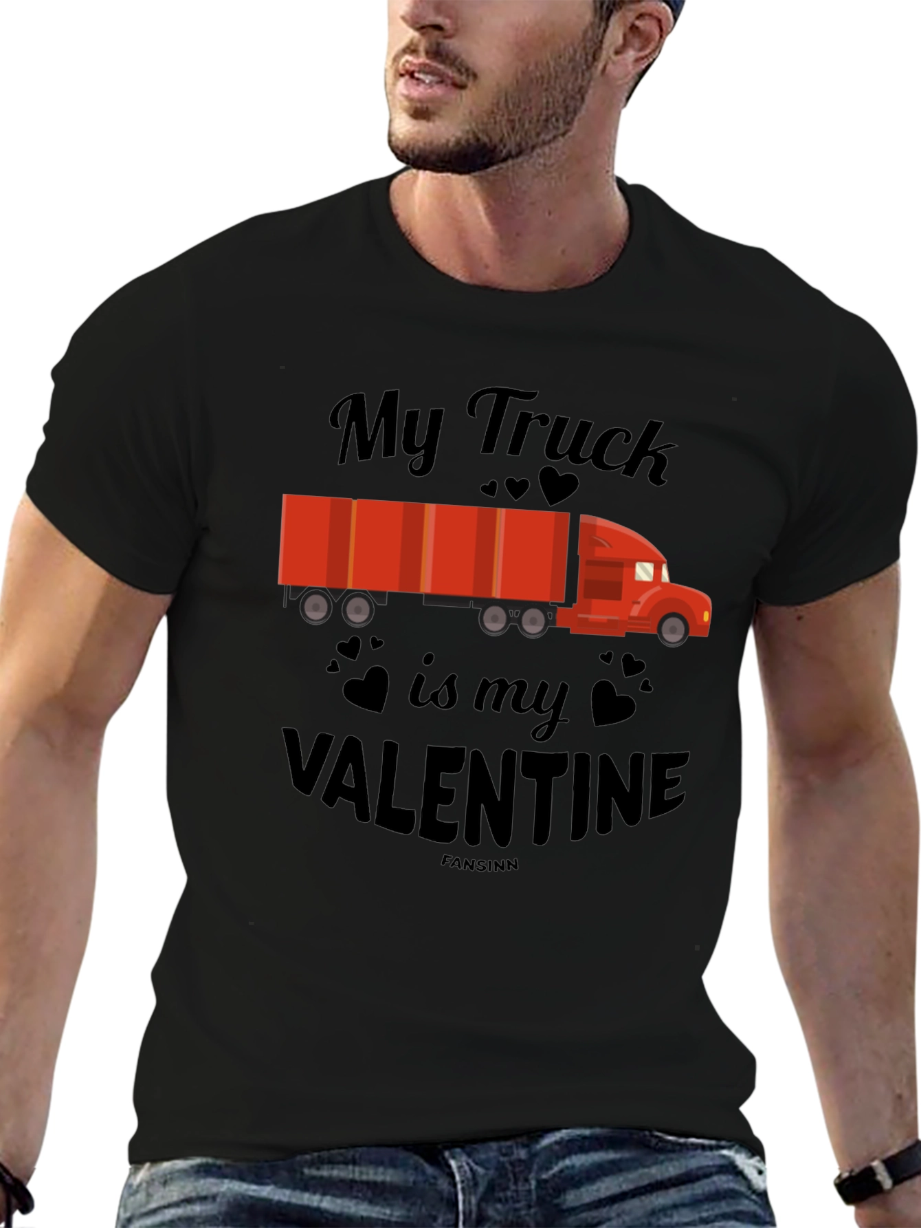 My Truck is My Valentine Graphic Tee