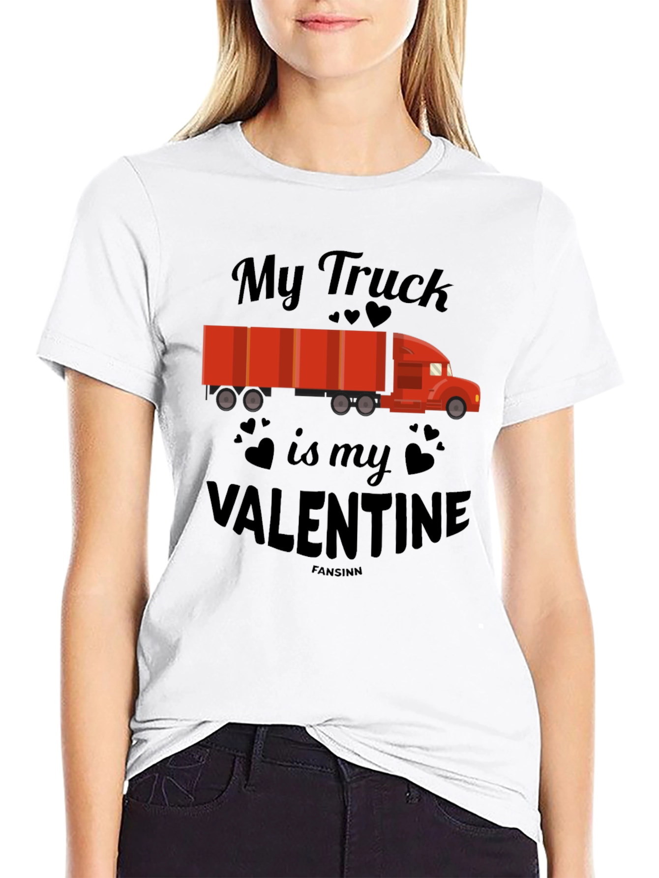 My Truck is My Valentine Graphic Tee