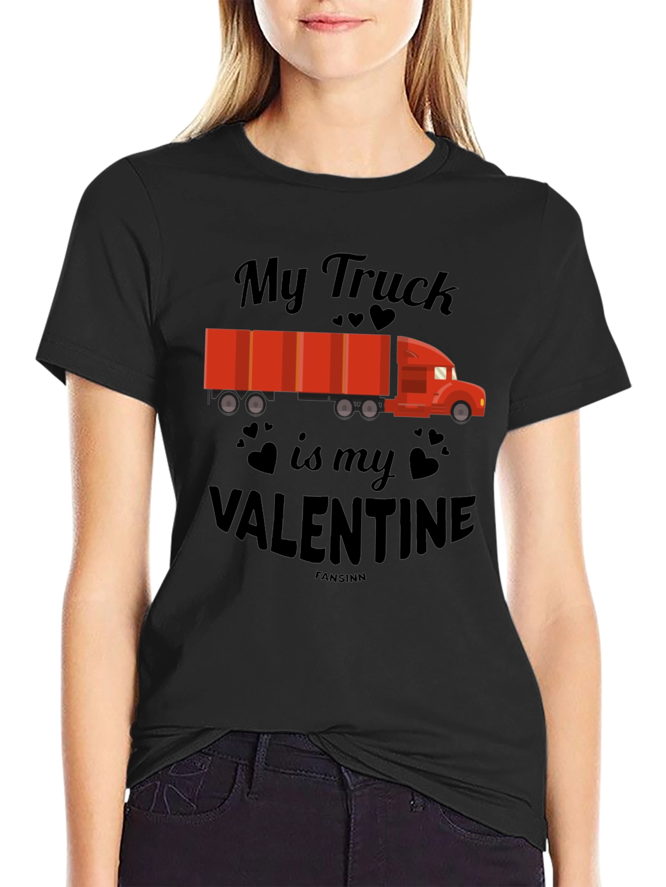 My Truck is My Valentine Graphic Tee