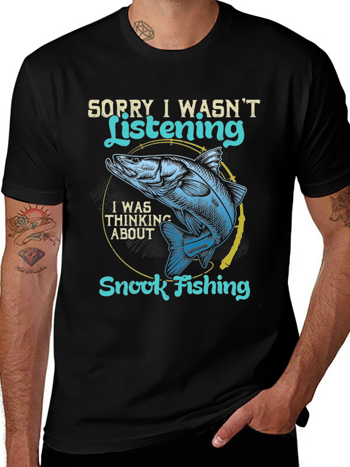 Snook Fishing T-Shirt - Funny Angler Tee