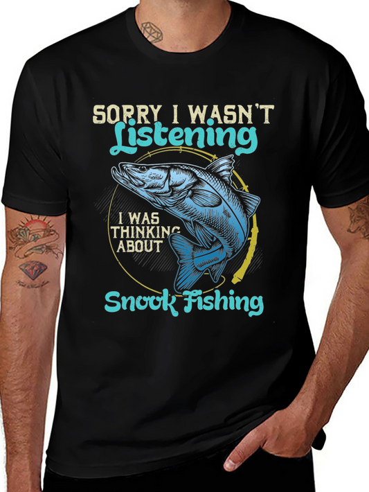 Snook Fishing T-Shirt - Funny Angler Tee