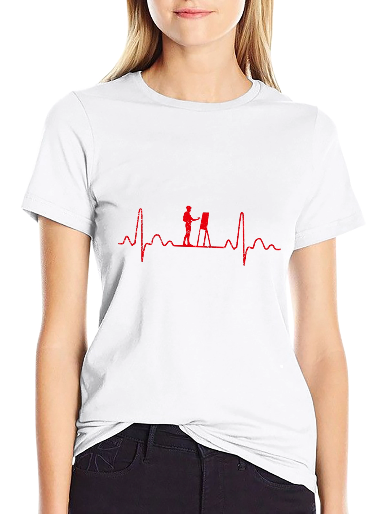 Artist Heartbeat T-Shirt: Creative Pulse