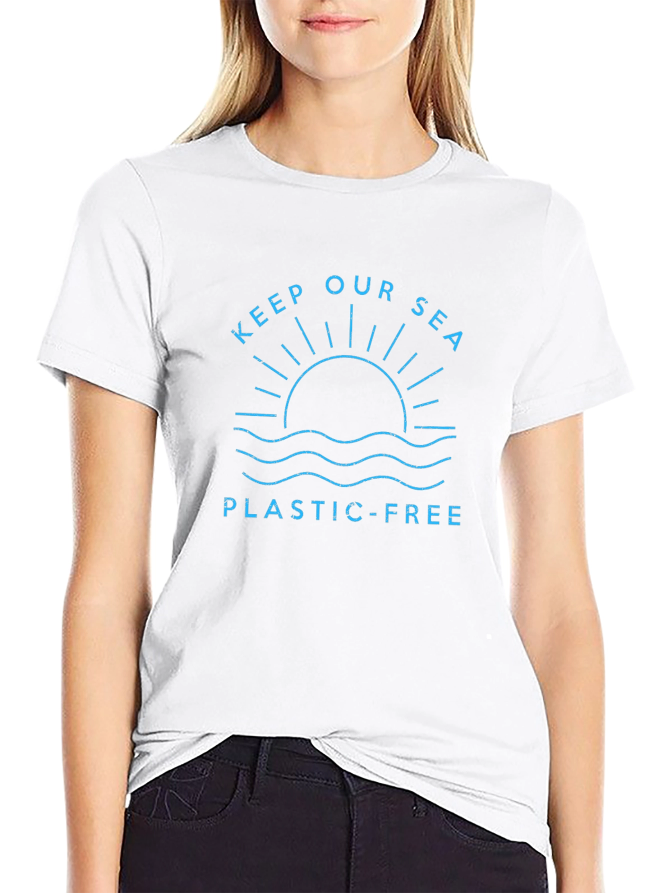 Eco-Friendly Keep Our Sea Plastic-Free T-Shirt