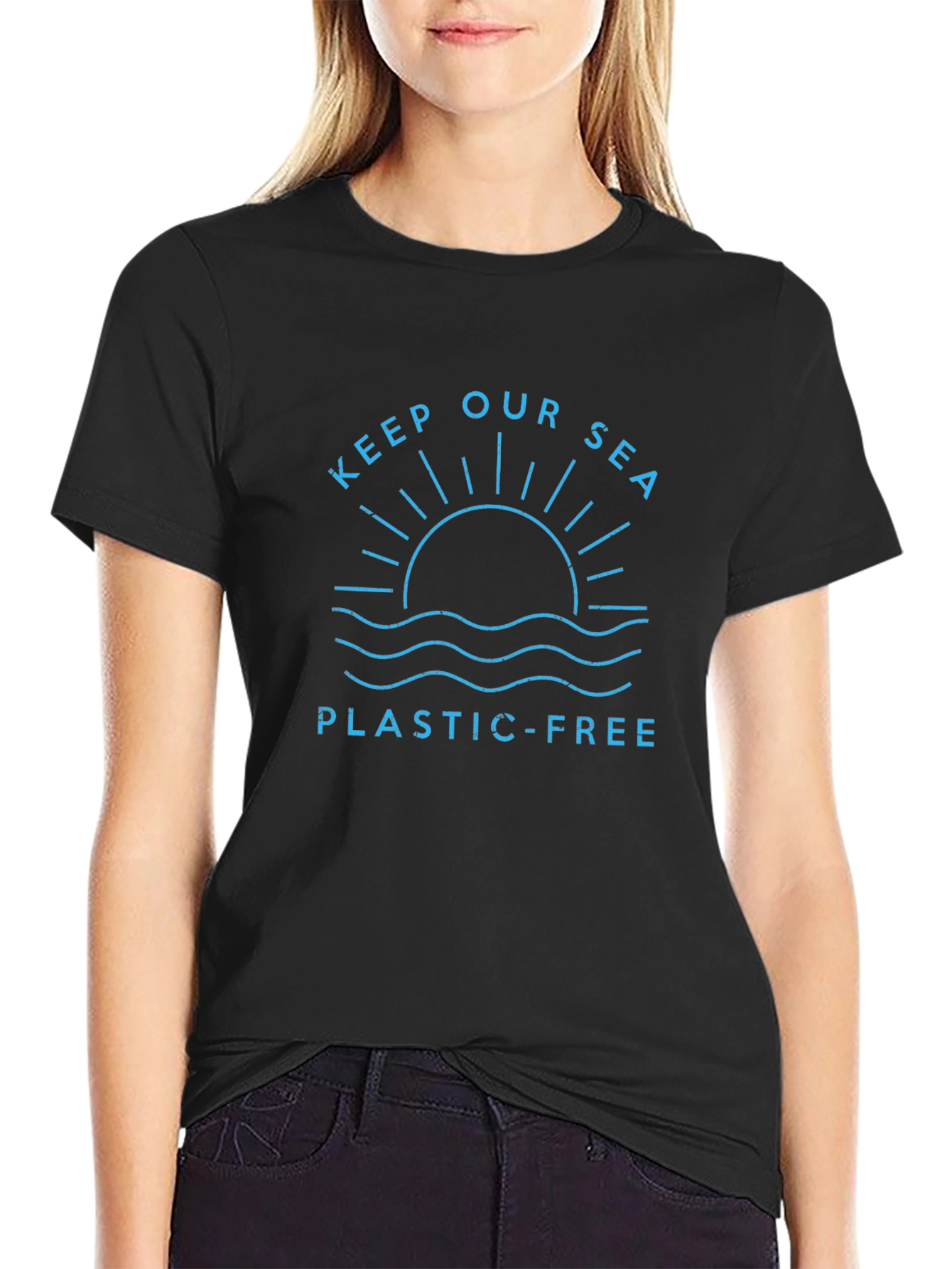 Eco-Friendly Keep Our Sea Plastic-Free T-Shirt