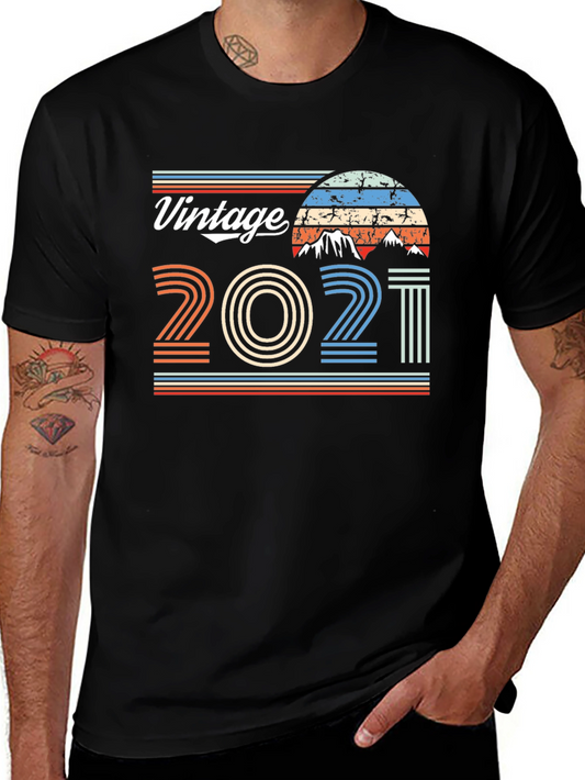 Vintage 2021 Graphic T-Shirt