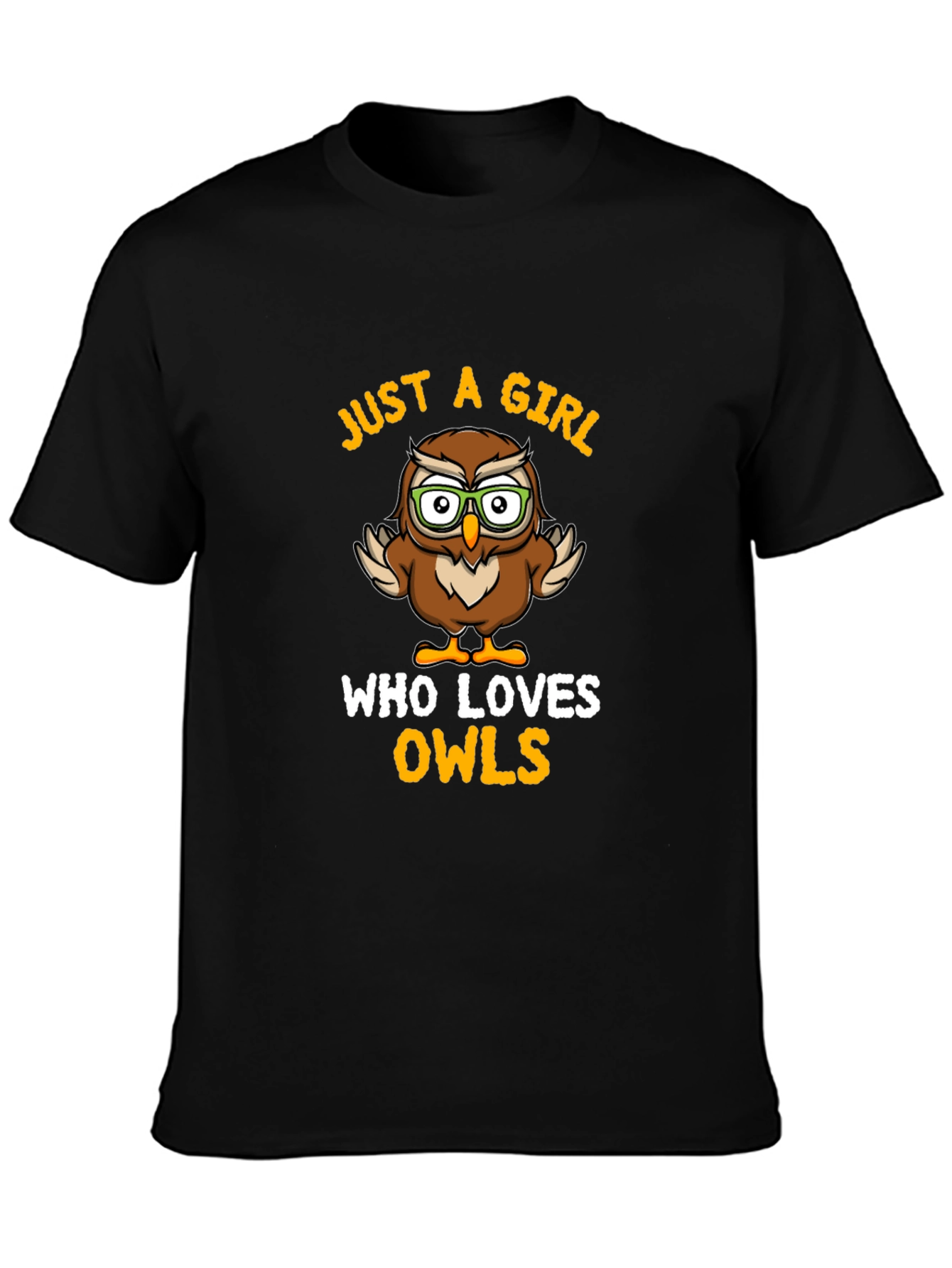 Just A Girl Who Loves Owls T-Shirt