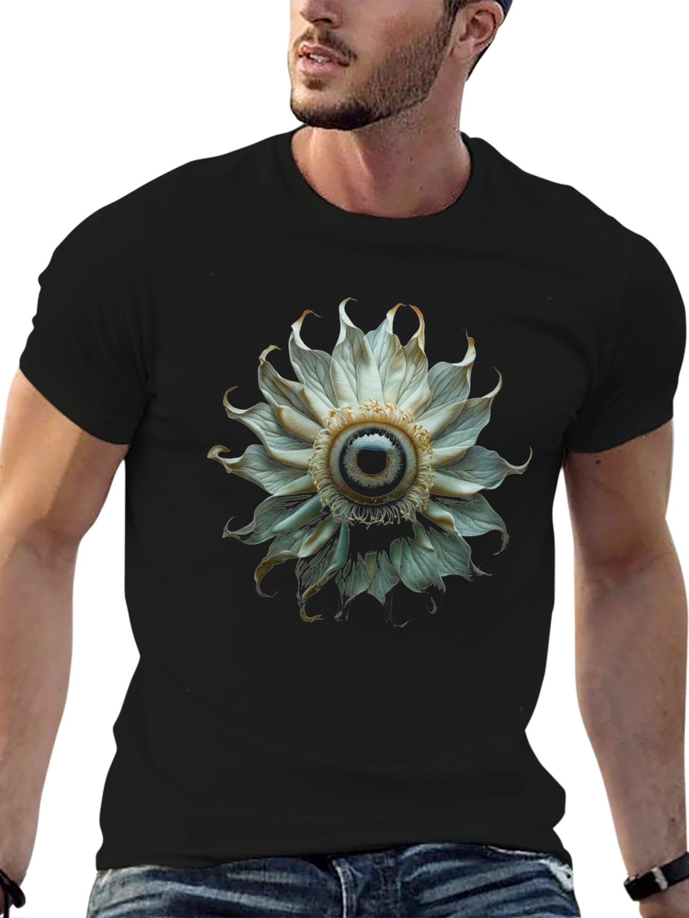Eye Flower Graphic T-Shirt