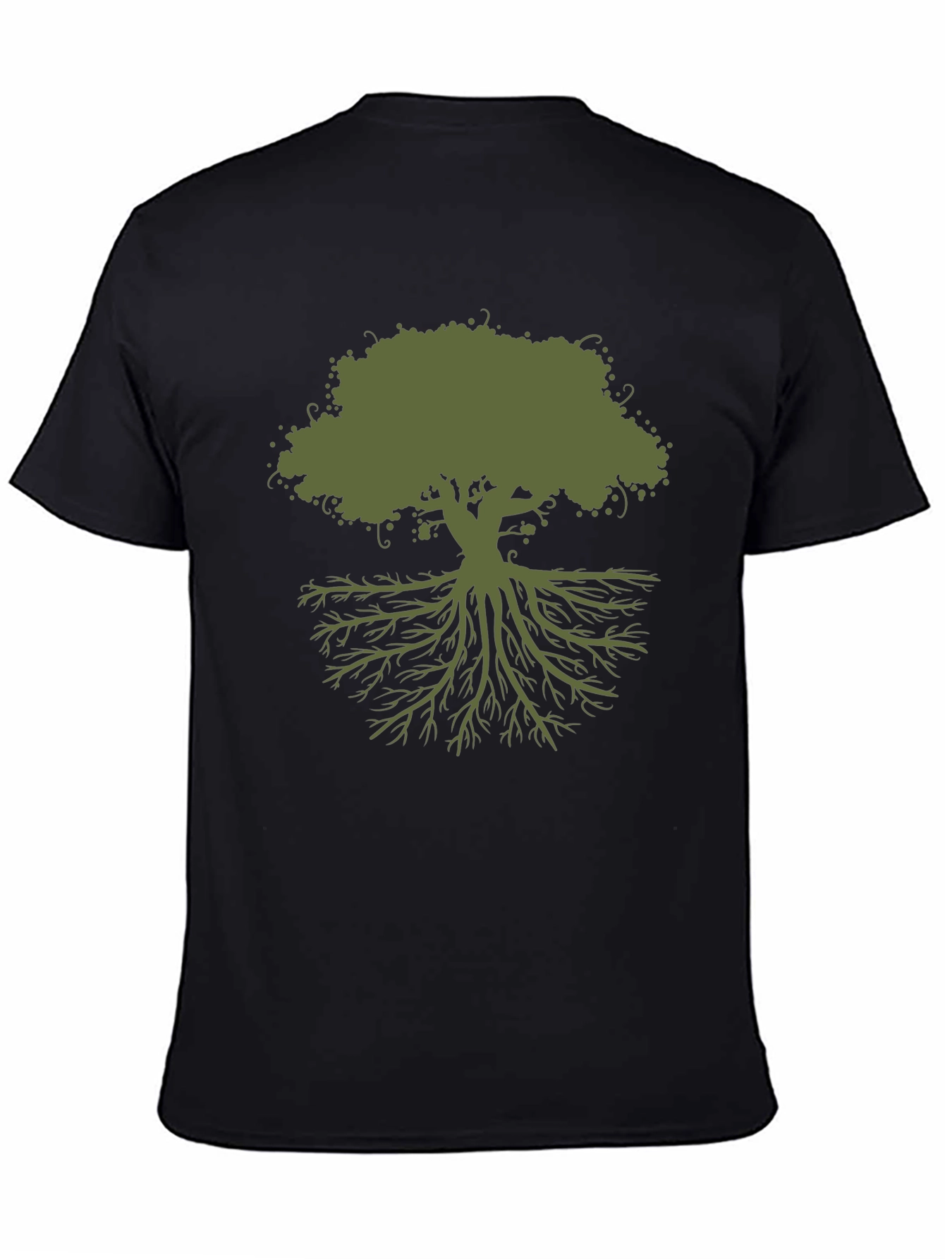 Natures Root T-Shirt - Black Tree Graphic Tee