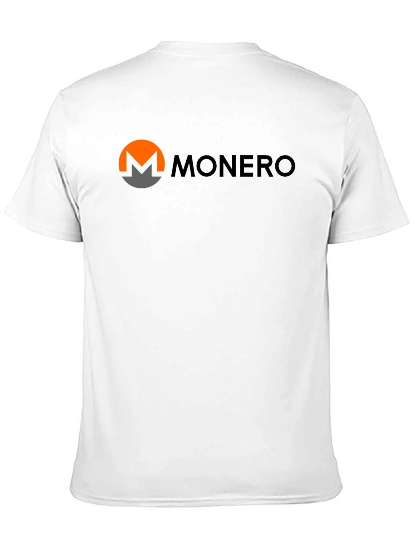 Monero Cryptocurrency Black T-Shirt