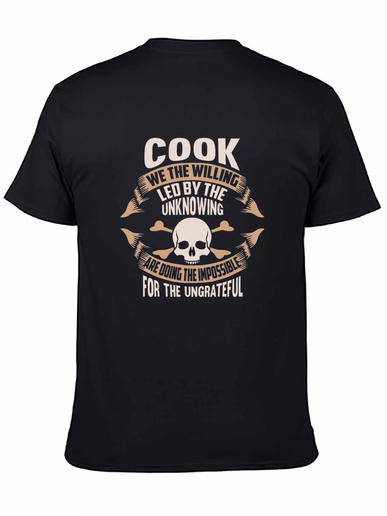 Cook Skull Graphic Tee - The Ungrateful