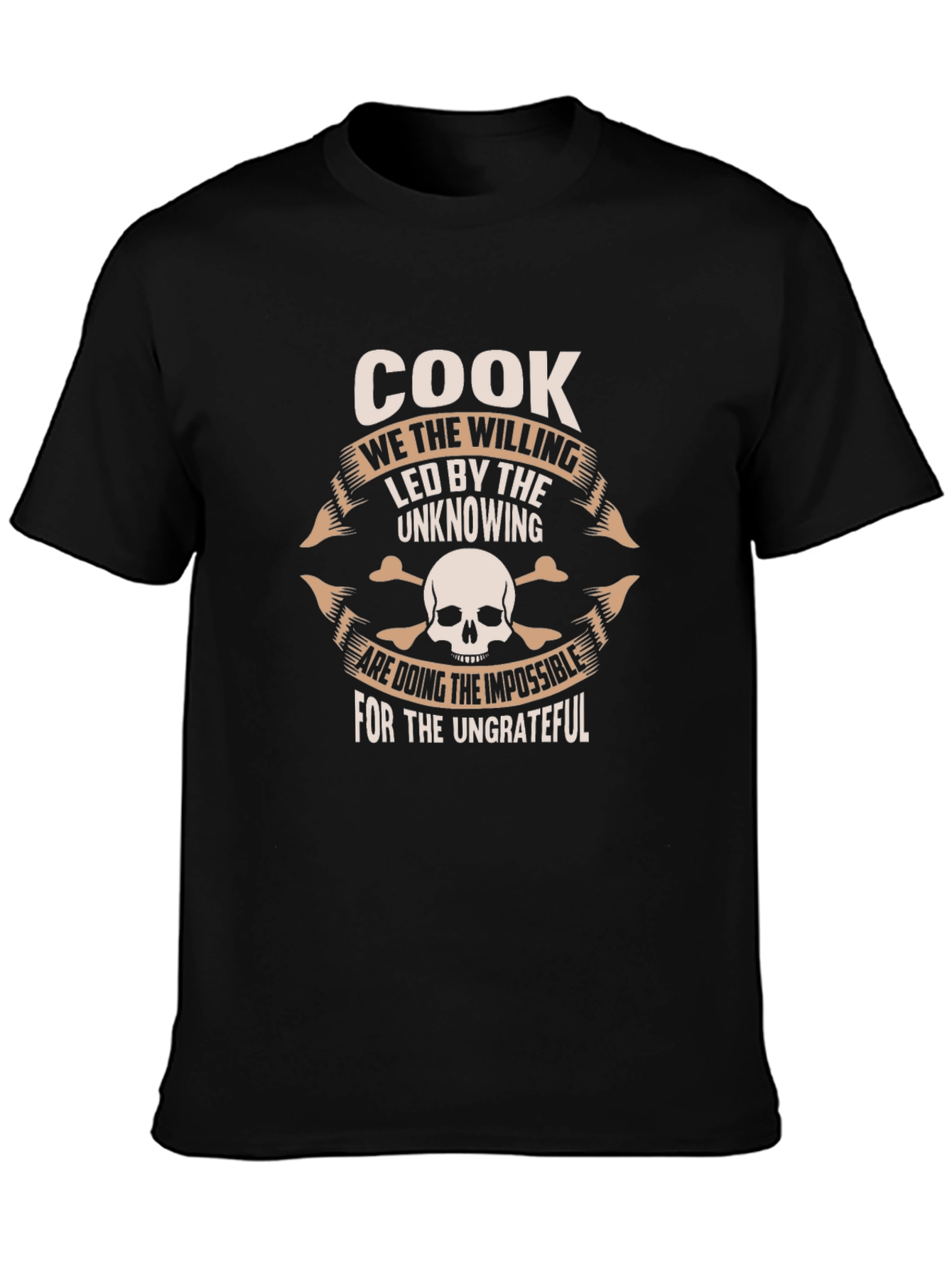 Cook Skull Graphic Tee - The Ungrateful