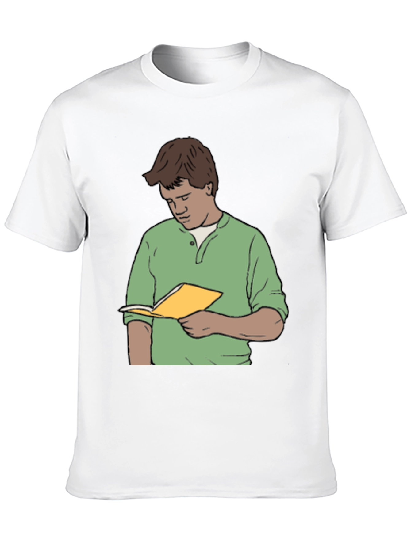 Bookworm Black T-Shirt: Literary Humor Tee