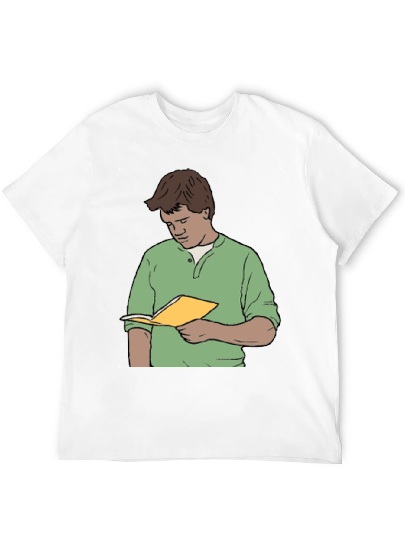 Bookworm Black T-Shirt: Literary Humor Tee