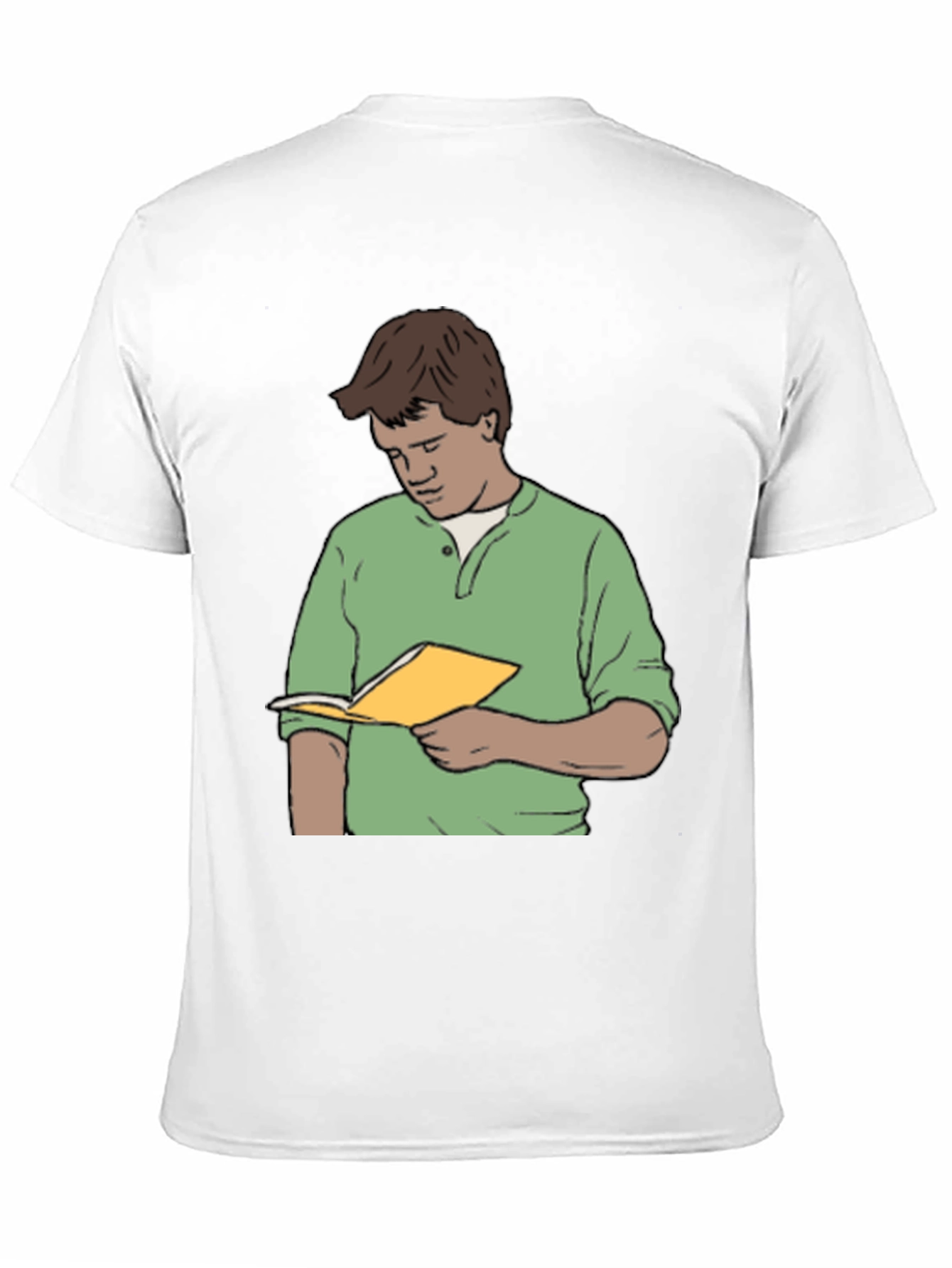 Bookworm Black T-Shirt: Literary Humor Tee