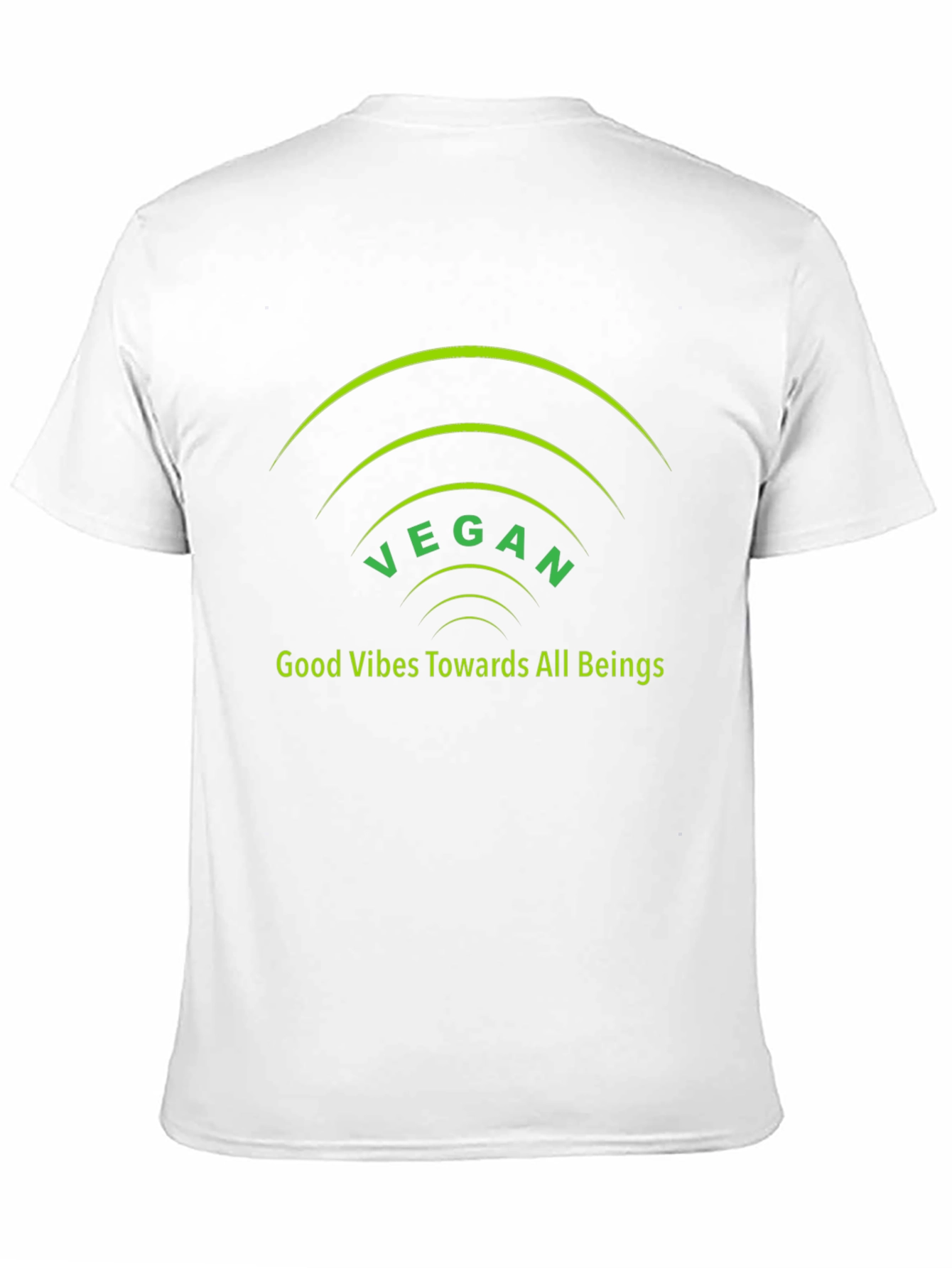 Vegan T-Shirt - Good Vibes Graphic Tee