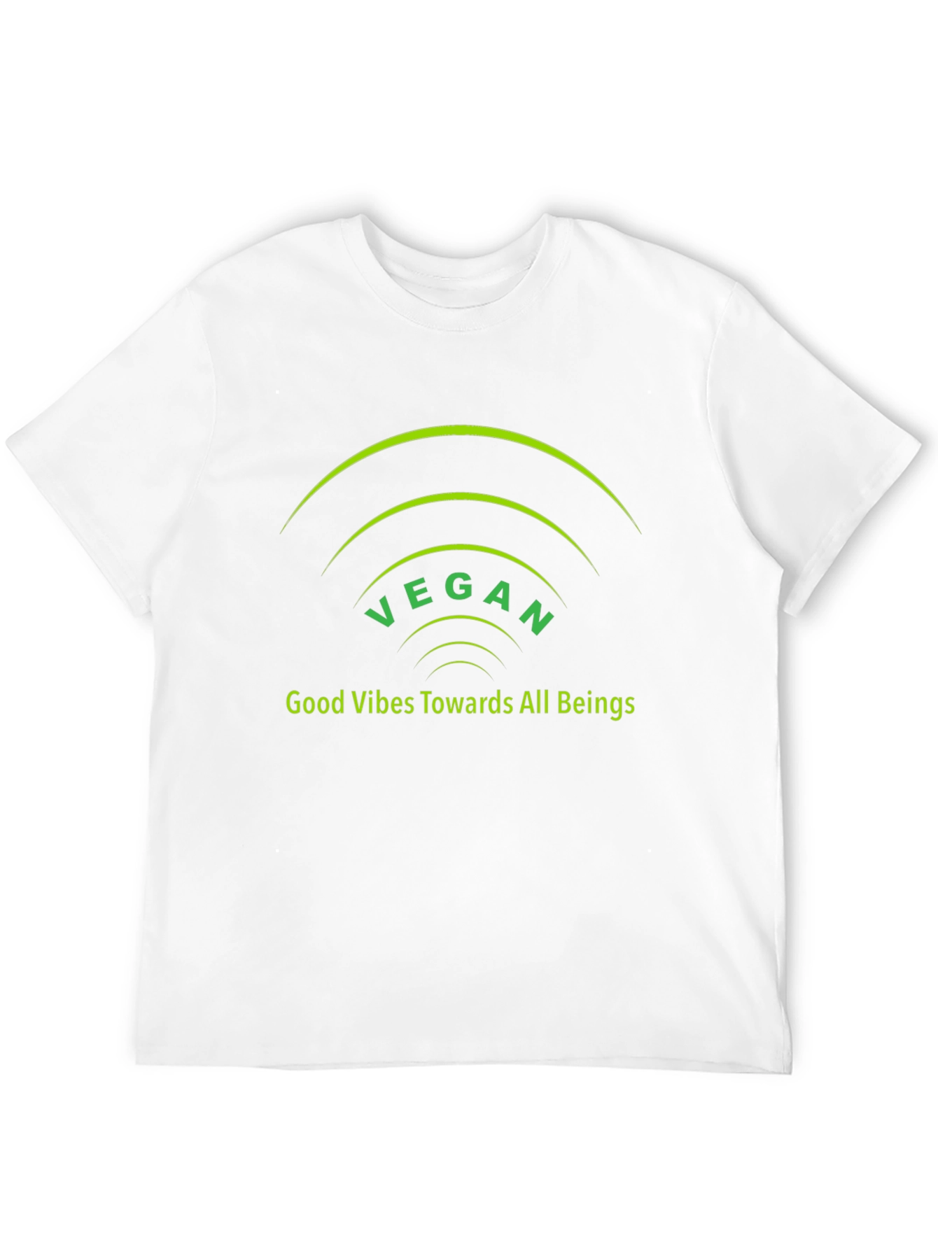 Vegan T-Shirt - Good Vibes Graphic Tee