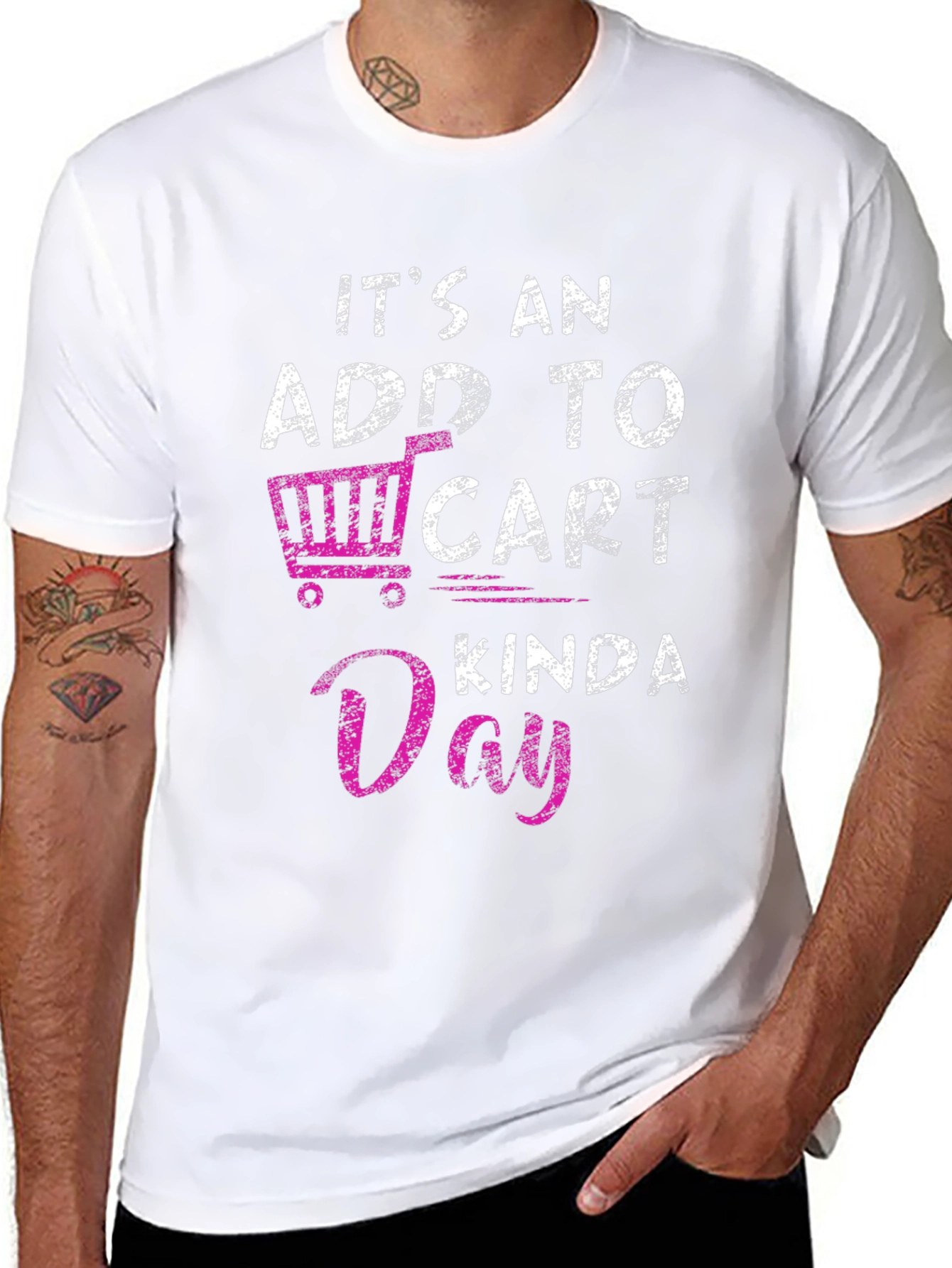 Add to Cart Kinda Day T-Shirt