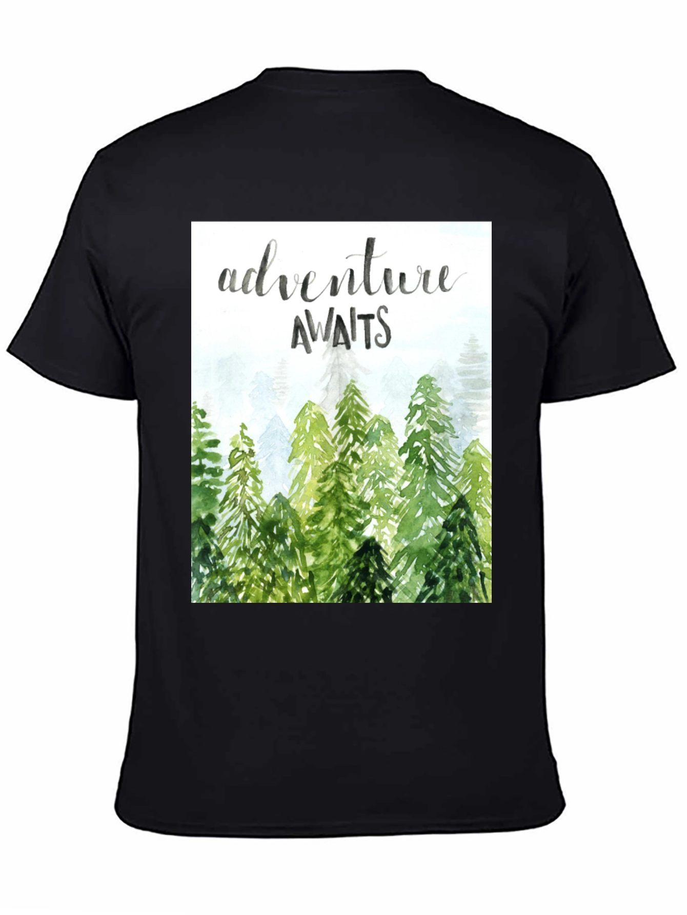 Adventure Awaits Graphic Tee - Nature Inspired Design