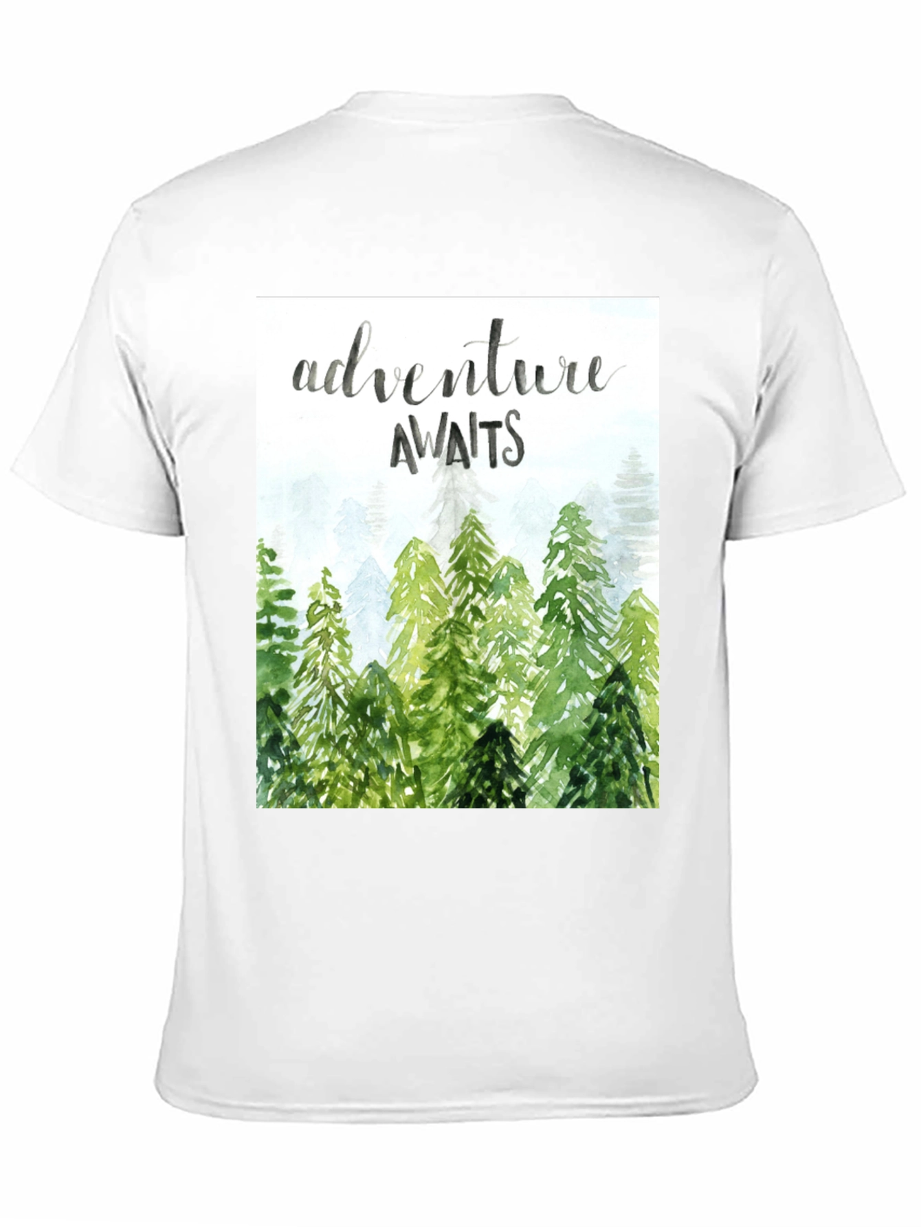 Adventure Awaits Graphic Tee - Nature Inspired Design