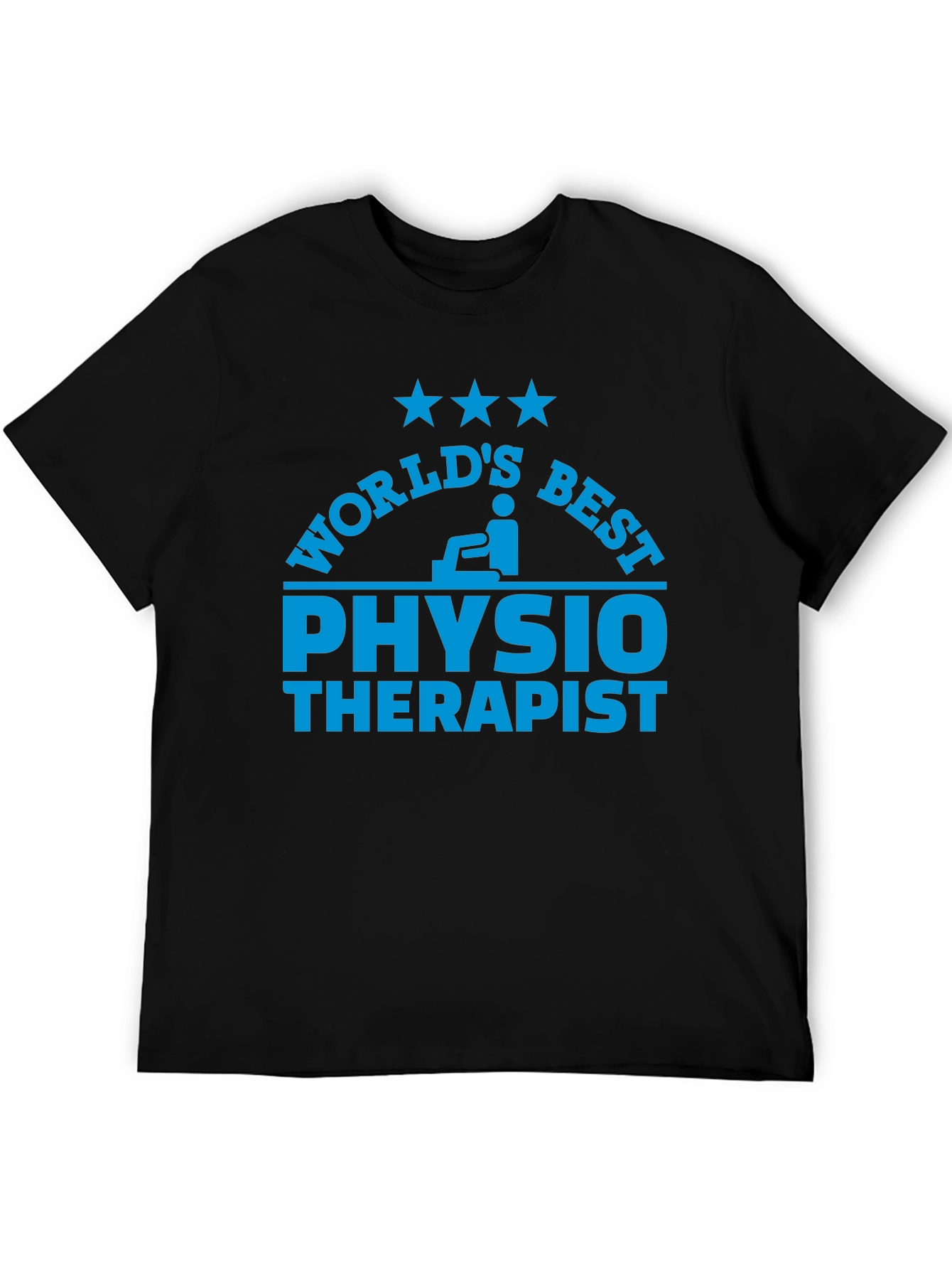 Worlds Best Physical Therapist Black T-Shirt
