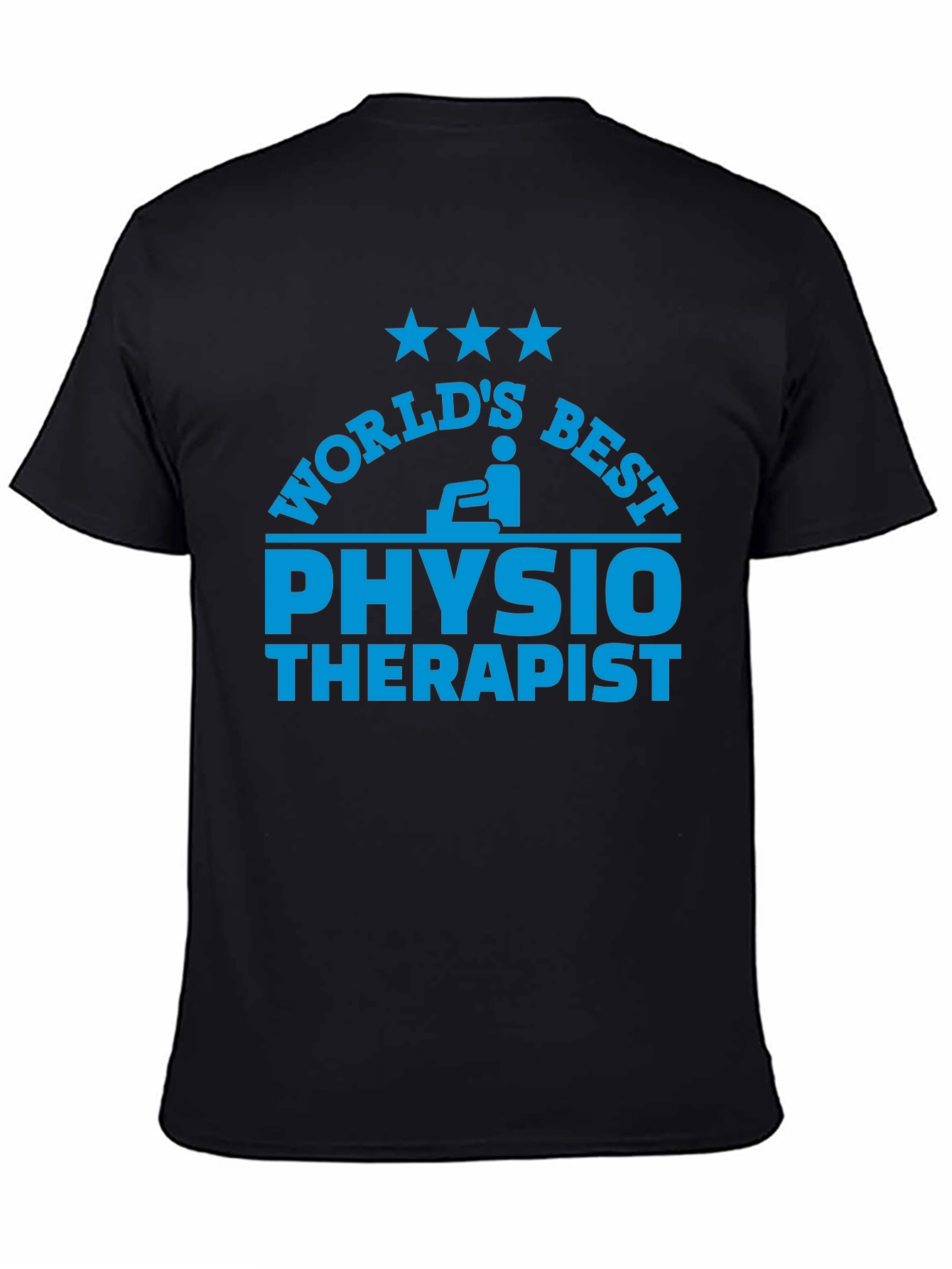 Worlds Best Physical Therapist Black T-Shirt