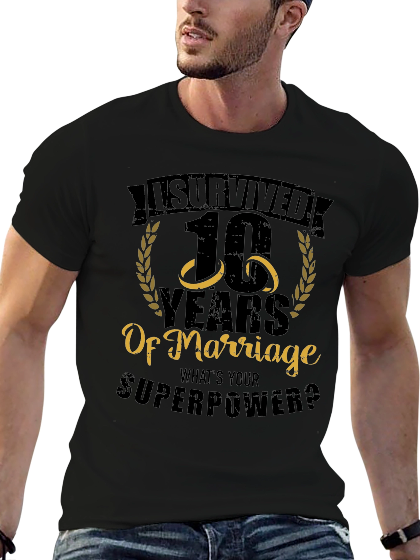 I Survived 10 Years of Marriage T-Shirt