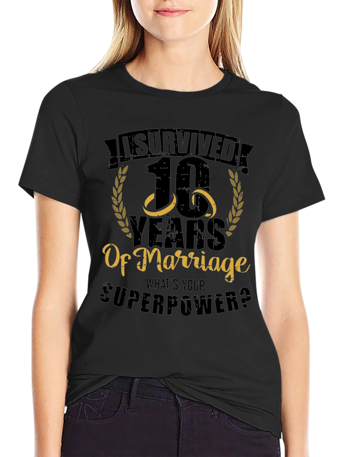I Survived 10 Years of Marriage T-Shirt