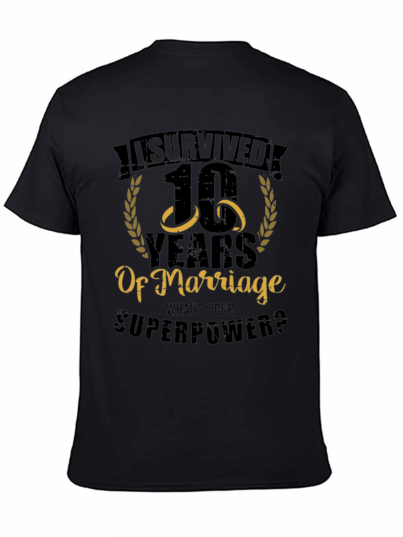 I Survived 10 Years of Marriage T-Shirt