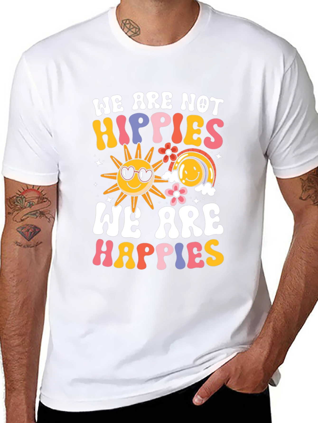 Hippie Happies Graphic T-Shirt
