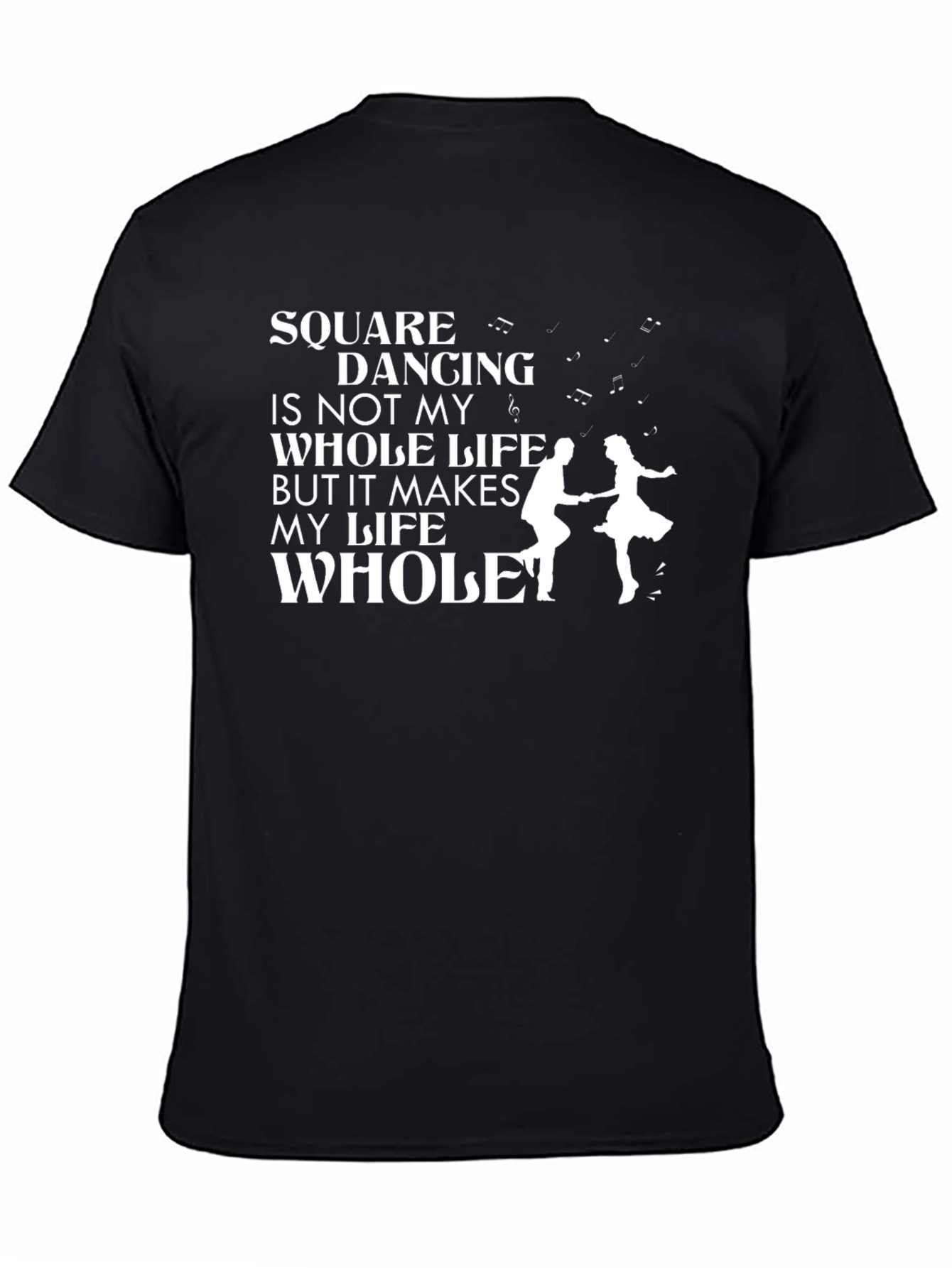 Square Dancing Whole Life Graphic Tee