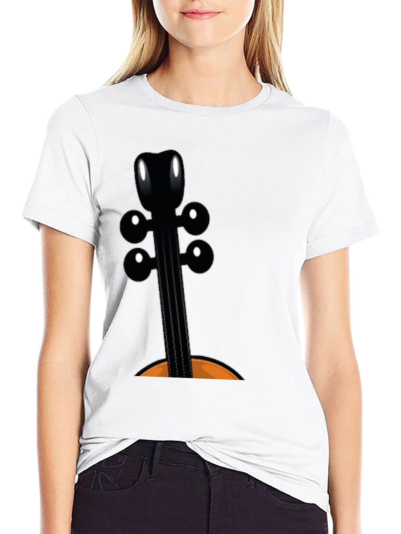 Violin Graphic T-Shirt - Music Lover Tee