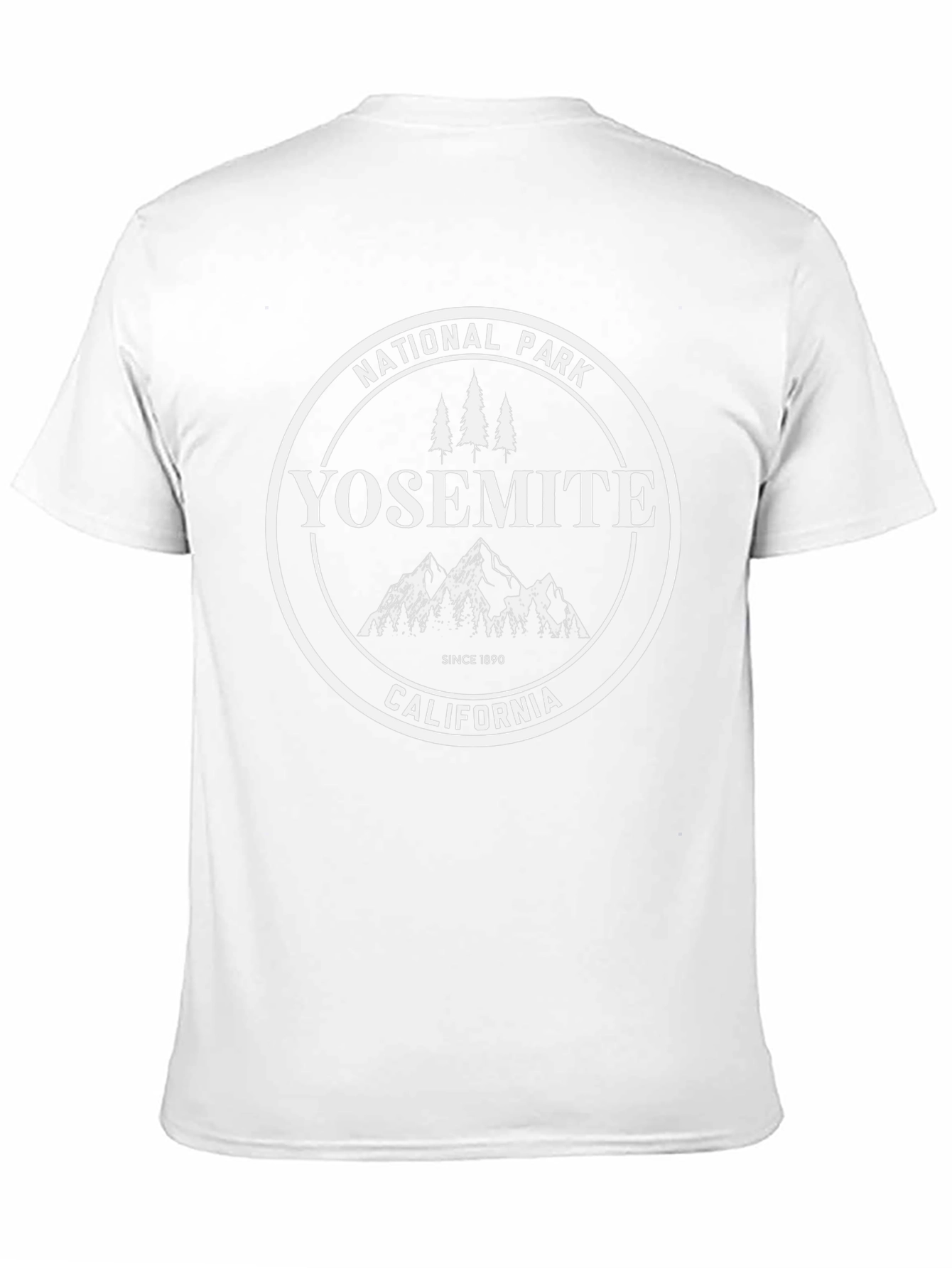 Yosemite National Park Black T-Shirt