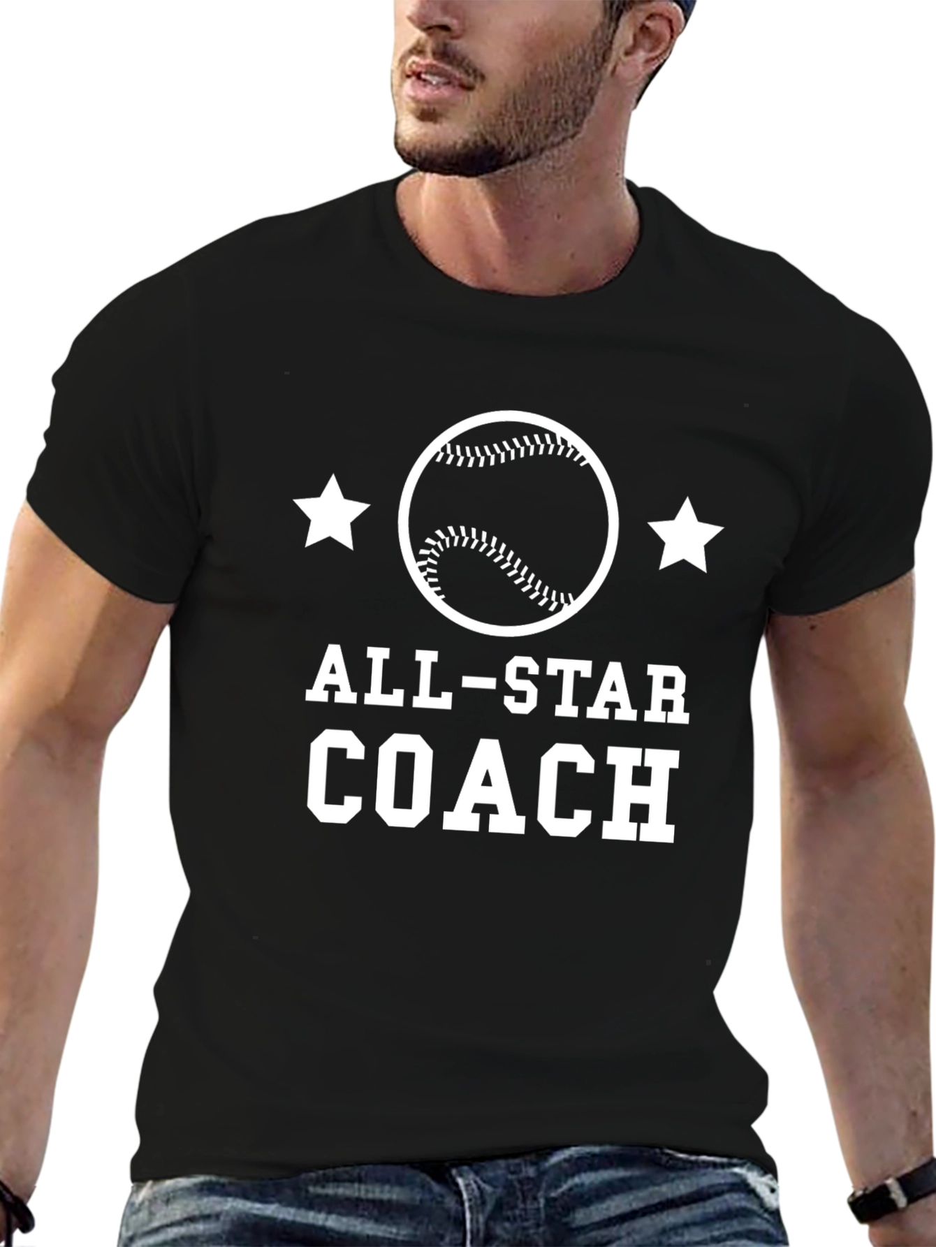 All-Star Coach Baseball T-Shirt