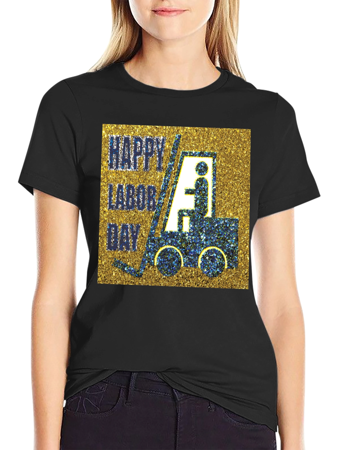 Labor Day Forklift T-Shirt