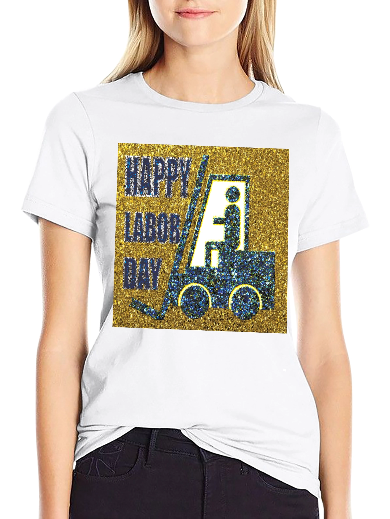 Labor Day Forklift T-Shirt